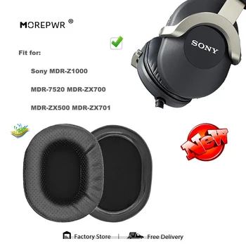 החלפת כריות אוזניים עבור Sony MDR Z1000 סדרת 7520 ZX700 ZX500 ZX701 אוזניות חלקי עור כרית לכסות את האוזניים אוזניות כיסוי שרוול