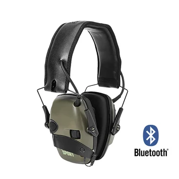 טקטי אוזניות אלקטרוניות 5.1 Bluetooth אטמי אוזניים ירי האוזן הגנה על צד הפחתת רעש מקצועי