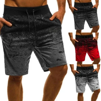גברים של מכנסיים קצרים בקיץ אופנה מכנסיים קצרים חמישה מכנסיים לנשימה החוף מזדמנים גברים של מכנסיים קצרים S-4XL