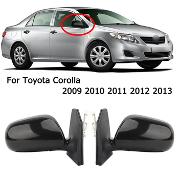 עבור טויוטה קורולה 2009 2010 2011 2012 2013 המכונית 3/5 חוטים מראה אחורית הרכבה אוטומטי המראה עדשות התאמת חימום