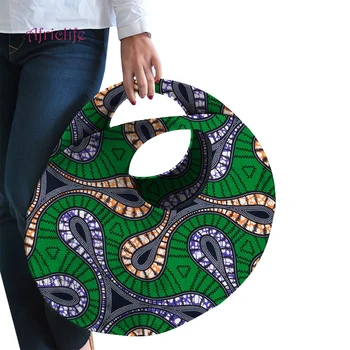 אפריקה תיקים של נשים אופנה סביב התיק בעבודת יד עליונה להתמודד עם שקיות בד תיק לשימוש חוזר שקית הקניות WYB525