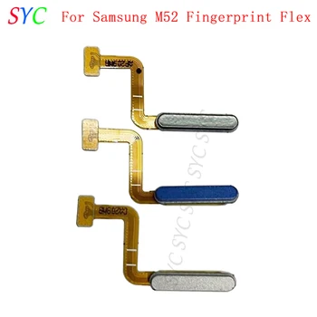מקורי חיישן טביעות אצבע בכפתור להגמיש כבלים עבור Samsung M52 5G M526 מגע סורק תיקון חלקים