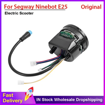מקורי המחוונים הרכבה על Ninebot Segway E25 KickScooter קורקינט חשמלי מעגל Bluetooth לוח תצוגת מסך החלקים