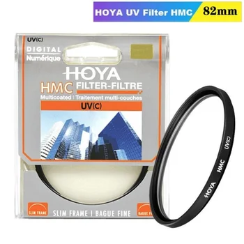 HOYA UV(ג) HMC 82mm מסנן סלים מסגרת דיגיטלית Multicoated HMC על עדשת המצלמה הגנה אביזרים למצלמה hoya hmc uv filte