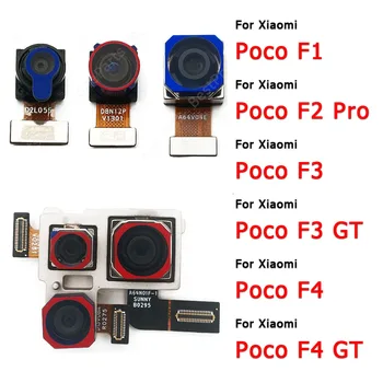 בחזרה מצלמה Xiaomi Mi פוקו טלפון F2 Pro F3 F4 GT Pocophone F1 מצלמה אחורית מודול האחורי הנוף המקורי תיקון חלקי חילוף