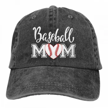 בייסבול אמא וינטג ' ינס כובע בייסבול עבור גברים ונשים Hiphop כובעים לגברים מבוגרים יוניסקס ארבע עונות מזדמן