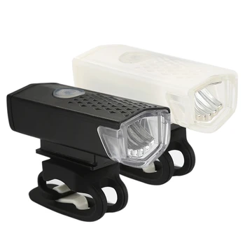 USB LED הר מחזור פנס נטענת Ithium פולימר סוללה אופניים האופניים הקדמי האחורי אורות להגדיר רכיבה על אופניים אביזרים