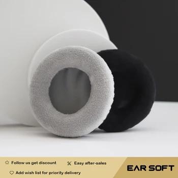 Earsoft החלפת כריות אמיתי Minelab Koss UR30 אוזניות כרית קטיפה כריות אוזניים אוזניות כיסוי לכסות את האוזניים שרוול