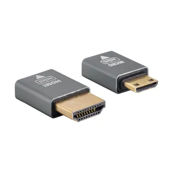 CYDZ 2pcs/set תואם מיקרו HDMI נקבה למיני זכר / HDMI 1.4 זכר מתאם 4K@60hz