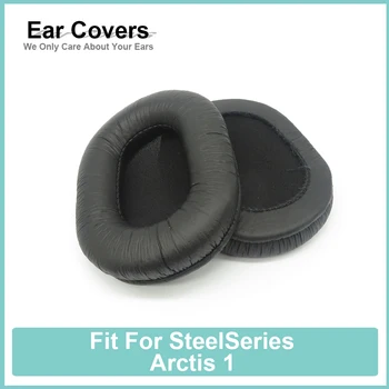 Earpads על SteelSeries Arctis 1 אוזניות Earcushions מקומט רפידות קצף כריות אוזניים נוח שחור