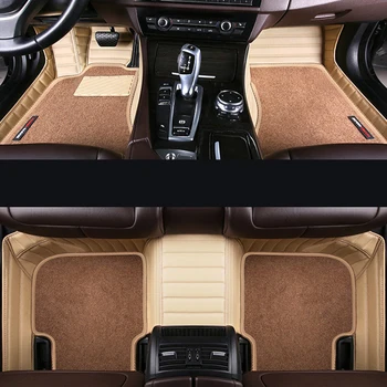 באיכות גבוהה מותאמים אישית ליחיד שכבה להסרה פס סגנון המכונית שטיח הרצפה על ב. מ. וו סדרה 5 F07 5GT(4/5seat) E61