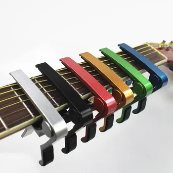 2023 באיכות גבוהה אלומיניום סגסוגת מתכת גיטרה חדשה קאפו שינוי מהיר קלאמפ מפתח אקוסטית קלאסית גיטרה קאפו על טון מסתגל