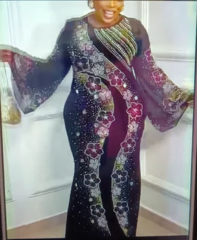 2023 אפריקה שמלות לנשים אפריקה נשי דאשיקי Abaya יהלומים שמלת מקסי אפריקה בגדים דאשיקי אנקרה שמלות