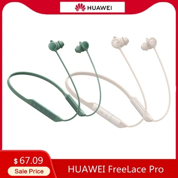 מקורי HUAWEI FreeLace Pro אוזניות אלחוטיות אוזניות Bluetooth 5.0 כפול מיקרופון-ביטול רעש פעיל מהר תשלום אוזניות