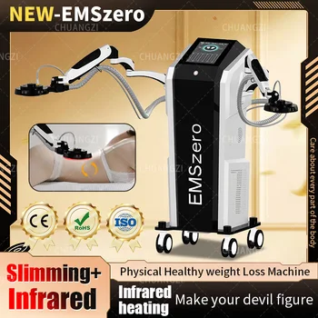 נייד 6000W EMSzero שרירים ממריץ אינפרא אדום היי-חובש/EMS/גוף חיסול במשקל EMSzero גילוף מכונת יופי עם לסה 