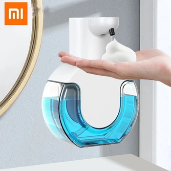 Xiaomi ללא מגע אוטומטי קצף סבון למגבת רחצה חכם כביסה יד מכונה עם USB לטעינה לבן ABS באיכות גבוהה השטיח