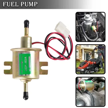 לחץ נמוך דלק חשמלית משאבת הדלק הפ-02A 12V 1.2 עבור מכונית אופנוע דיזל משאבת דלק העברת משאבת 4-7PSI החופר