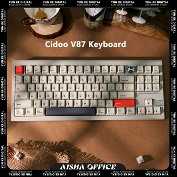 Cidoo V87 מכני מקלדת אלחוטית 87 מפתחות 2.4 G Bluetooth Tri מצב קווית גיימר אטם המשחקים אביזר מחשב Office