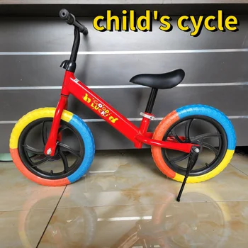ילדים של איזון אופניים, מתנפחים חינם עבור בנים ובנות מתחילים אופניים 3-7 שנים סקייטבורד בטוח ונופל עמיד