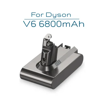 חדש 21.6 V 6800mAh החלפה סוללה עבור דייסון Li-ion שואב אבק SV09 SV07 SV03 DC58 DC61 DC62 DC74 V6 965874-02 חיה המחבט