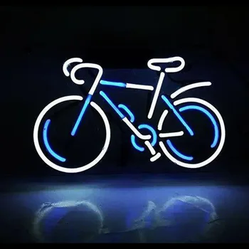השלט על אופניים אופני ניאון נורת סימן אסתטי עיצוב חדר אור הקיר שלט לחדר סימן מנורות חתונה קישוט בעבודת יד