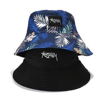 גדולה אפס מקום דייג כובע הפיך הוואי קוריאנית אביב קיץ הכובע על גברים, נשים, אופנת רחוב כובע פנמה בוב Hiphop דליים קאפ