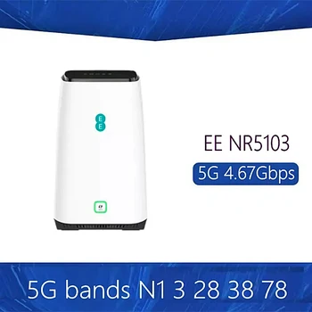 חדש NR5103 5G 4g NR מקורה EE5G WiFi6 lte 5G נתב חכם 5G רכזת 5GEE הביתה נתב הפס הרחב עם חריץ כרטיס Sim